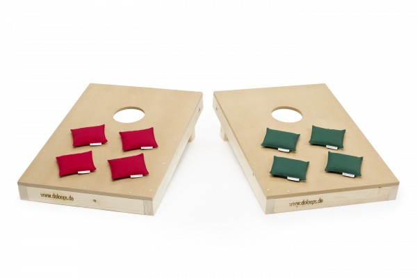 Original Cornhole Spielset – 2 Boards 8 Bags Cornhole Turnierset