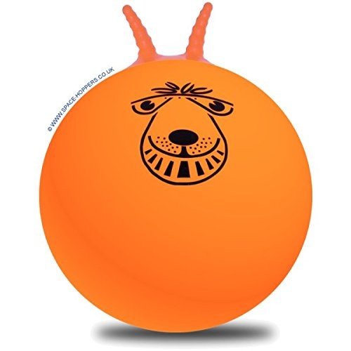 Space Hoppers 80 cm Hüpfball 3er Pack mit Pumpe
